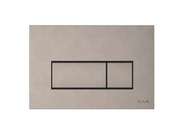 VitrA Панель смыва Root Square, никель, 740-2395