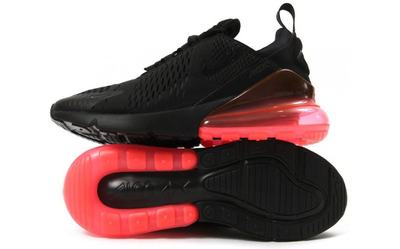 Nike Air Max 270 (черные с красным)