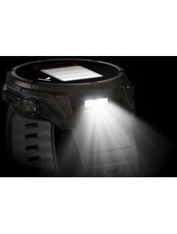 Часы Garmin Fenix 8 —47mm Solar Sapphire Carbon Gray DLC Titanium Black / Pebble Gray