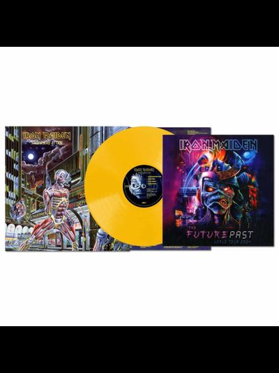 IRON MAIDEN - Somewhere in Time LP Yellow Limited