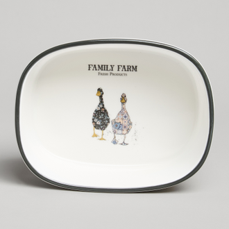 Форма на металлической подставке "Гуси" 2 шт. 28,5*16*8,5 см