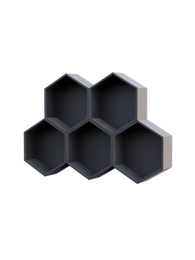 Дровник «Соты» (готовые)