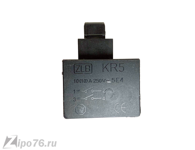 Выключатель бочонок малый с толстым фиксатором под любую клавишу 208