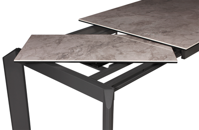 MARK антрацит/ керамика ONIX LATTE глянец 140(+40)x80