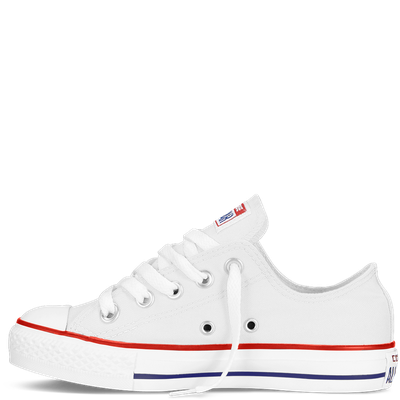 Оригинальные кеды Converse All Star Optical White Белые низкие детские