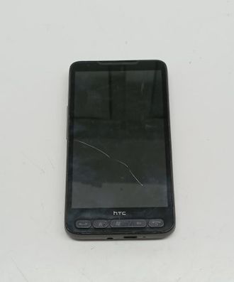Неисправный телефон HTC PB81100 (нет АКБ, не включается, трещина на экране)