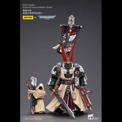 Верховный великий магистр Темных Ангелов Азраил (Warhammer 40k) - КОЛЛЕКЦИОННАЯ ФИГУРКА 1/18 Dark Angels Supreme Grand Master Azrael (JT7899) - JOYTOY
