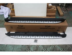 Пороги OEM на Mercedes-Benz GLE (2015-2018)