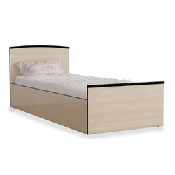 ШМ625 Кровать Карина. Размер: 840х785х2000. Спальная зона: 800х1950.