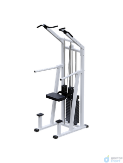 Турник с противовесом (стек 100кг)