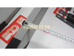 Пороги подножки "Classik Silver" 1450 мм для Chevrolet NIVA 2002-