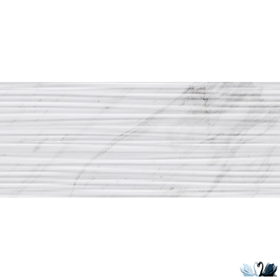 Плитка настенная Gracia Ceramica Celia white wave wall 02 25 х 60 см мрамор