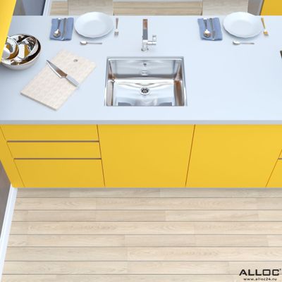 Ламинат Alloc Original Дуб Белый Палуба Масло 05532 34 класс толщина 11 мм с фаской и подложкой 1.912 м2