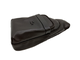 Сумка-рюкзак мужская нагрудная LACOSTE (кожа натуральная) , Цвет: Черный +ПОДАРОК