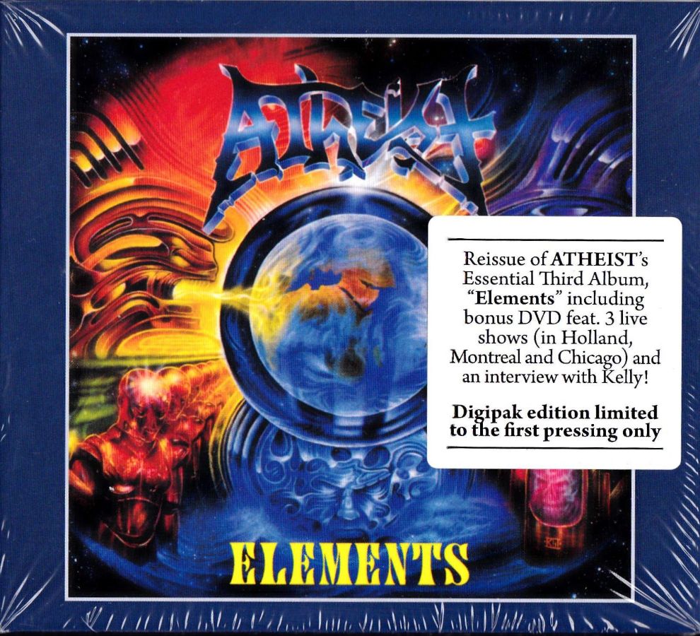 Купить Atheist - Elements в интернет-магазине CD и LP "Музыкальный прилавок" в Липецке