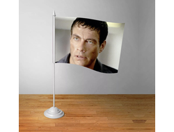 Флажок настольный Jean-Claude Van Damme, Жан-Клод Ван Дамм №6