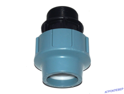 Муфта компрессионная 25х3/4"нар. резьба