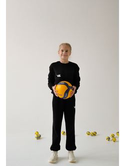Спортивный костюм Volleylife черный (120-150 см)