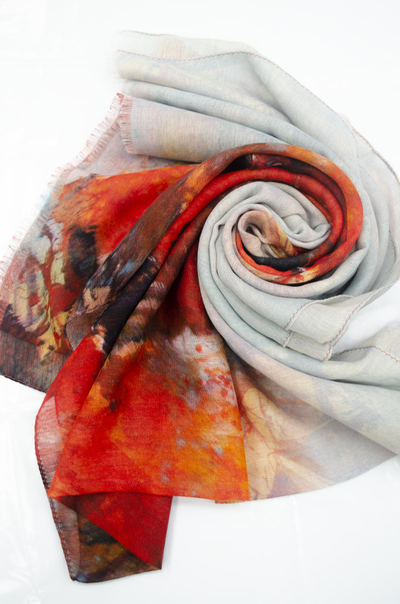 Павловопосадский палантин 10360-5