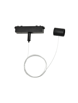 Подвес для трековых светодиодных гибких светильников Magnetic GL 4310 BK черный 1.5m