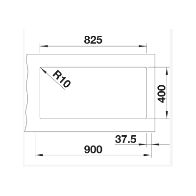 Мойка Blanco SUBLINE 480/320-U