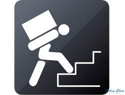 Доп. услуга "подъём ванны на этаж, без лифта"