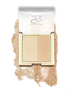Golden Rose Хайлайтер для лица SO GLOW! HIGHLIGHTER DUO тон 101 Starlight