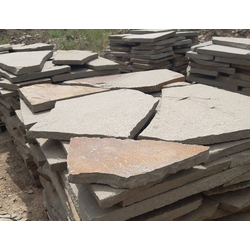 Песчаник форматный плаха серо-зелёный