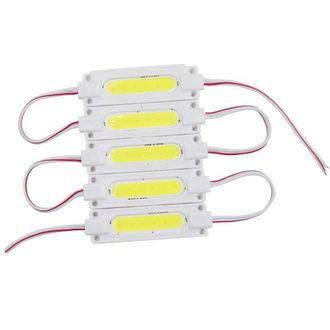 Светодиодный модуль COB LED2W DC12v IP67, 70х20 мм (белый)