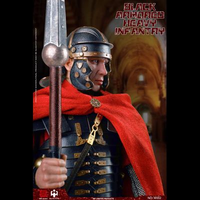 Римский легионер (лимитированная версия) - Коллекционная ФИГУРКА 1/6 scale Black Armored Heavy Infantry (Shanghai WF2020 Venue Limited Edition) (W002) -   HHMODEL &amp; HAOYUTOYS