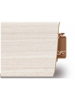 Пластиковый плинтус Aberhof 2745 Дуб аляска