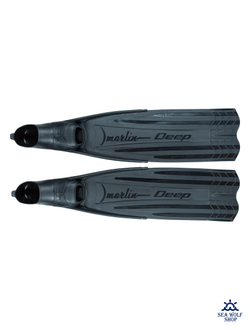 Ласты длинные 45/46 разборные Marlin DEEP black XL