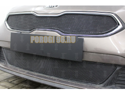 Защита радиатора KIA Ceed III 2018- black низ