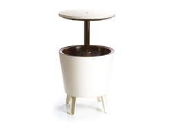 Столик-холодильник COOL BAR крем-шоколад