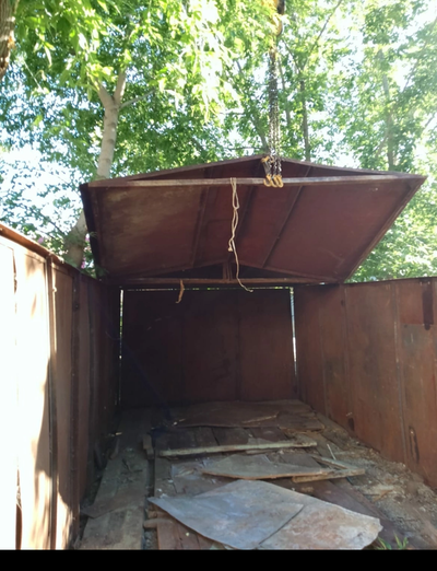 Гараж разборный габаритный (не разобран)