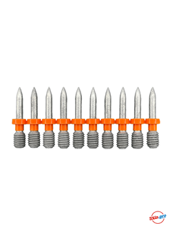 Гвозди-шпильки c резьбой по легкому бетону и кирпичу GNGM6-8-22-BT