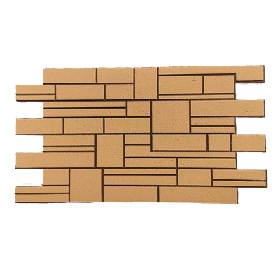 Термопанель - цоколь (Песочный - шамуа)