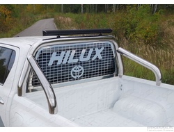 Защита кузова и заднего стекла 76,1 мм