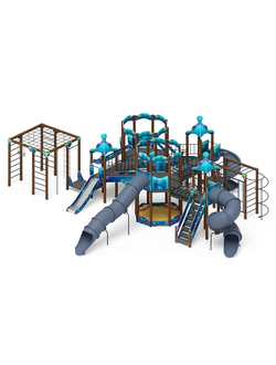 Серия «Морской» ДИК 2.17.07-01 H=1200 H=2000 винтовой скат игровой комплекс