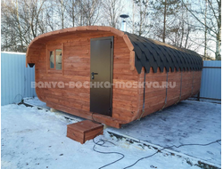 Баня КвадроОвал 4*5