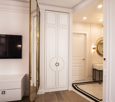 Гостиная с индивидуальными фасадами