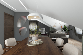 Мансарда с. Железнодорожное