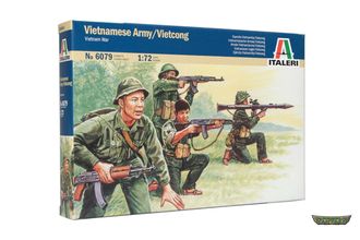 6079. Солдатики Vietnamese Army/Vietcong (1/72)