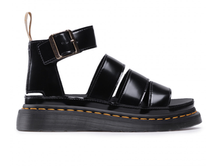 Dr martens hotsell clarissa patent black