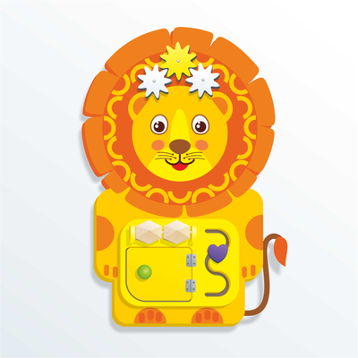 Бизиборд «Лев»