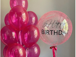 Сет из гелиевых шаров "Кристальный"