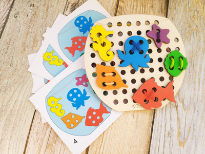 Шнуровка "В аквариуме"