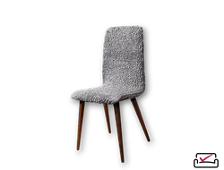 Чехол на стул Микрофибра Грэй. ЗАЩИТА МЯГКОЙ МЕБЕЛИ ОТ ЖИВОТНЫХ. Россия