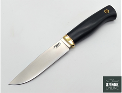 Нож Компаньон сталь N690 черный граб