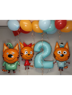 НАБОР ВОЗДУШНЫХ ШАРОВ "ВЕСЕЛОЕ ТРИО"